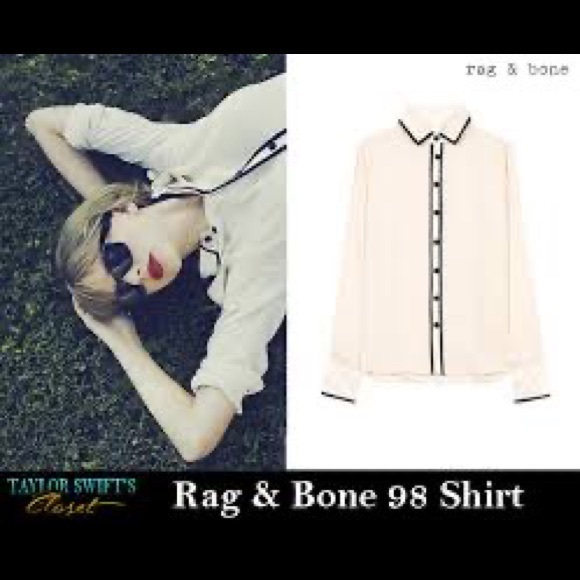 Forever 21 cream and black blouse - Picture 10 of 12